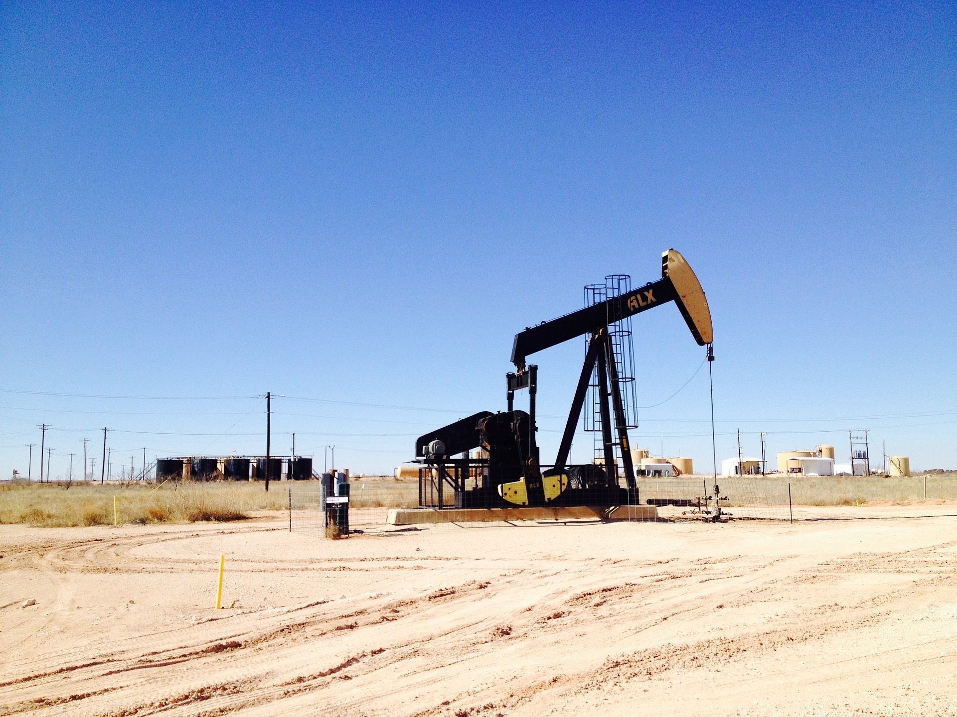Ein Bild aus alten Tagen. In China gewinnt man Gas und Öl mit Fracking.